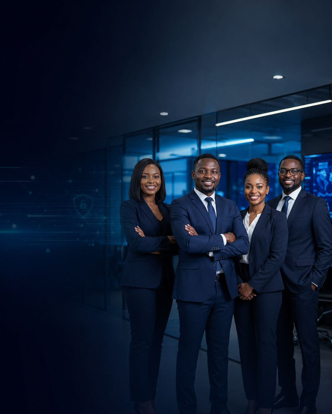 Small corporate team representing ZivaTek professionals